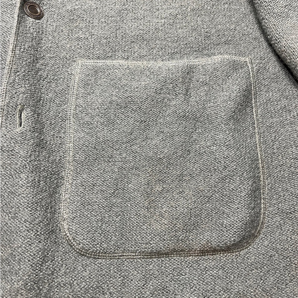 Pendleton Green Wool Cardigan with Button Closure - Picture 5 of 7